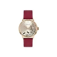 radley aux femmes analogique quartz montre avec bracelet en cuir ry21244a