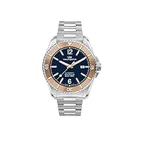 philip watch montre homme, collection amalfi, automatique, temps et date - r8223218004