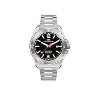 philip watch montre homme, collection amalfi, automatique, temps et date - r8223218003