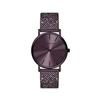 liebeskind berlin time & jewel femmes analogique quartz montre avec bracelet en acier inoxydable lt-0301-mq
