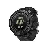 north edge hommes outdoor sport tactique survie montres randonnée montre-bracelet numérique smart natation militaire armée altimètre baromètre boussole montres