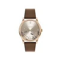 radley pour femme analogique quartz montre avec bracelet en cuir ry21416a