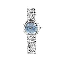 rorios mode montres femmes analogique quartz montre avec bracelet en acier inoxydable bling bling diamond montre-bracelet pour femmes