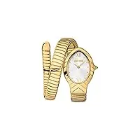 just cavalli femme analogique quartz montre avec bracelet en acier inoxydable jc1l247m0025