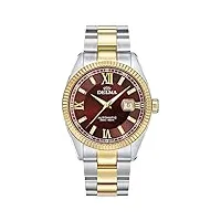 delma sea star automatic montre homme analogique quartz avec bracelet acier inoxydable 52702.630.6.106