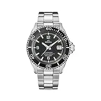 delma santiago automatic chronometer montre homme analogique quartz avec bracelet acier inoxydable 52701.560.6.714