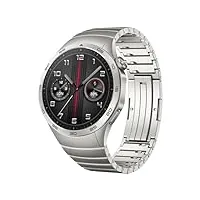 huawei watch gt 4 montre connectée intelligente jusqu'à 14 jours d'autonomie - compatible avec ios et android - suivi de la fréquence cardiaque - montre sport, spo2 et gps - 46mm gris version fr