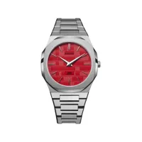 montre homme ultra thin rouge a-utbjso