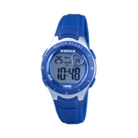 montre xonix chronographe bleu sport