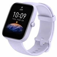 amazfit bip 3 smartwatch violet