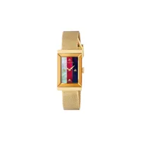 gucci montre g-frame - or