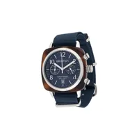 briston watches montre clubmaster classic 40 mm - bleu