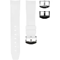 horus watch straps montre rolex 20 mm - blanc