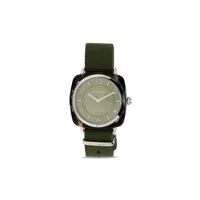briston watches montre clubmaster chic 36 mm - vert