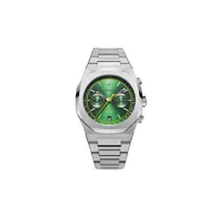 d1 milano montre noble chronograph 41.5 mm - vert