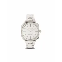 briston watches montre clubmaster elegant 37 mm - blanc