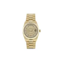 rolex montre day-date 36 mm pre-owned (1987) - or