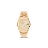 rolex montre day-date 36 mm pre-owned (1986) - or
