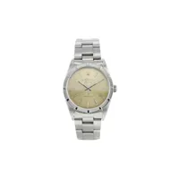 rolex montre air-king 34 mm pre-owned (1994) - or