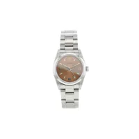 rolex montre oyster perpetual 31 mm pre-owned (2002) - rose