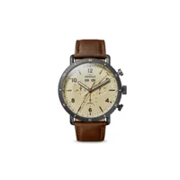 shinola montre the canfield sport 45 mm - tons neutres