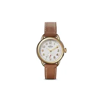 shinola montre runabout 36 mm - or