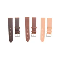unimatic lot de trois bracelets de montre chocolate - marron