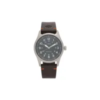 timex montre expedition north® field mechanical 38 mm - marron