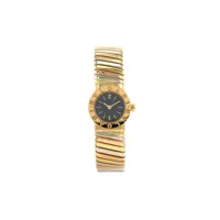 bvlgari pre-owned montre tubogas 19 mm (1990) - or