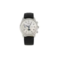 longines montre master collection 40 mm pre-owned - blanc
