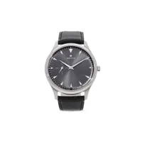 zenith montre elite ultra thin small seconds 40 mm pre-owned (2018) - noir