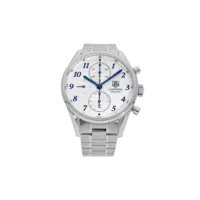 tag heuer montre carrera 41 mm pre-owned (2019) - blanc