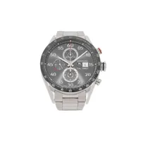 tag heuer montre carrera calibre 1887 41 mm pre-owned - gris