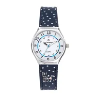 montre fille lulucastagnette mini star  bracelet bleu "be wild and free"- 38852